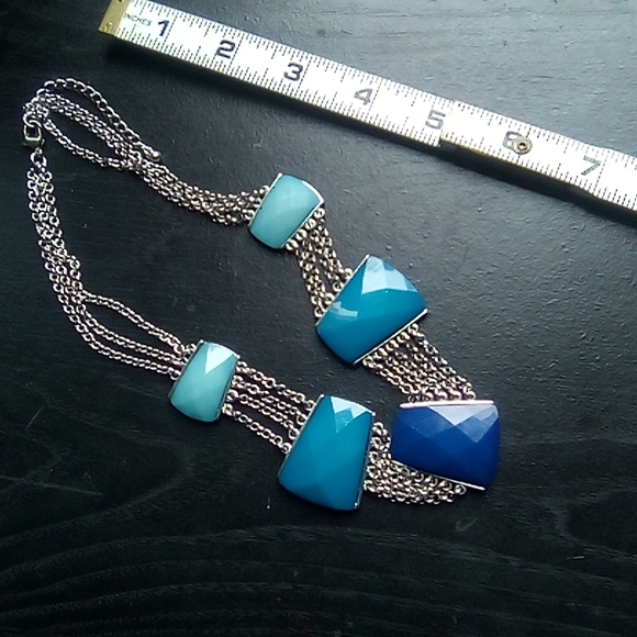 Chunky Funky Faux Gem Statement Choker - Picture 10 of 11